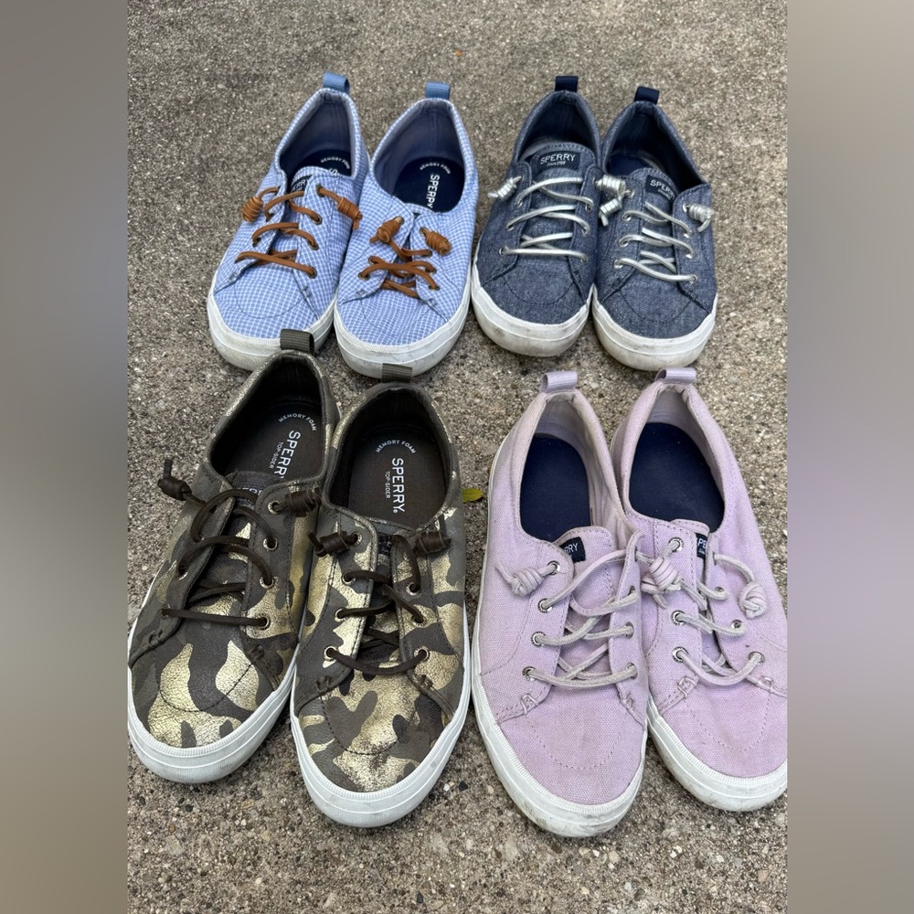 Sperry size 8.5 shoe collection all 4 pairs for one price